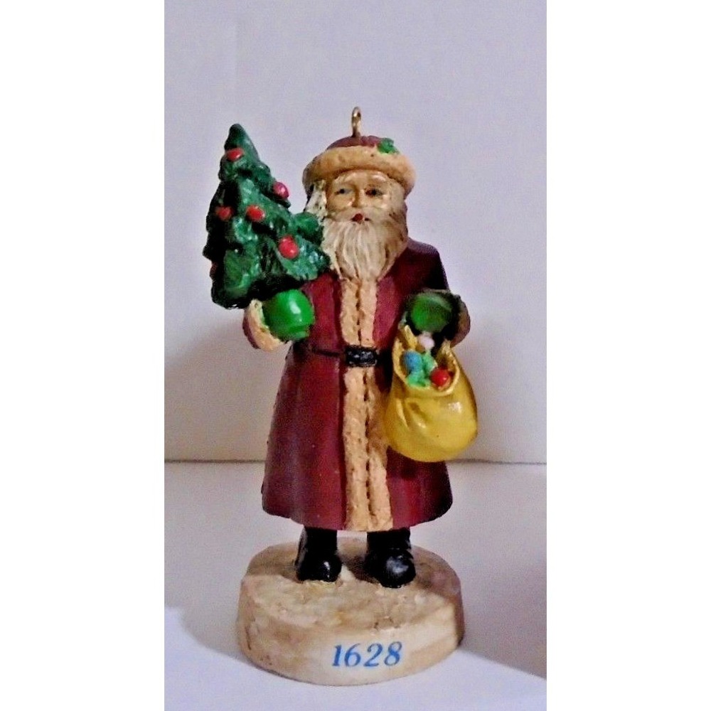 Russ Berrie Santa Through the Ages Christmas Ornament #5521 ##